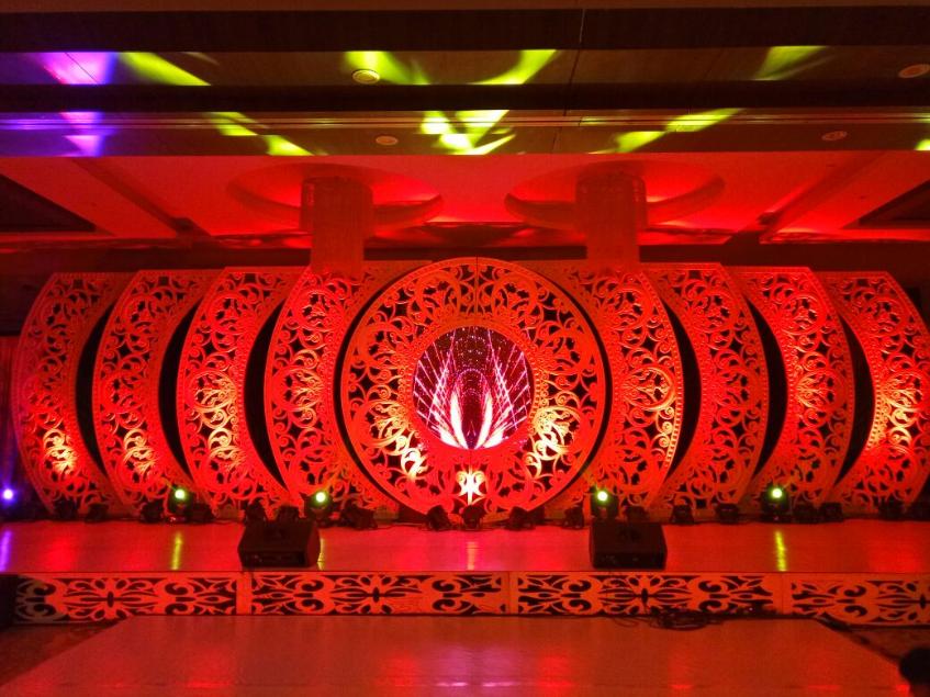 Indian wedding set design decor Durban A.S.K. Decor and Caterers